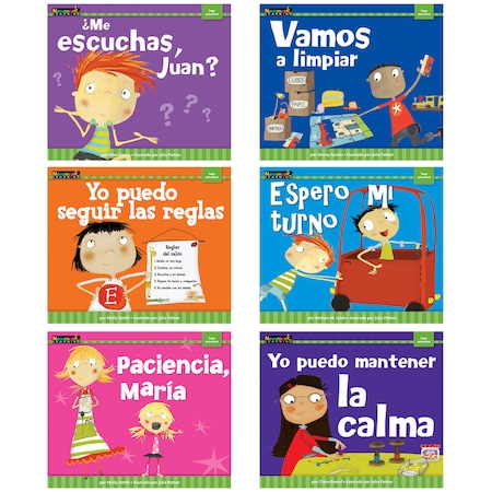 Newmark Learning MySELF Readers - I Am in Control of Myself, Small Book, Spanish, 6/Set NL3322